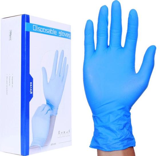 Powdered Disposable Latex Gloves 