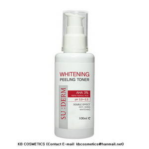 Wholesale l: SU:DERM- Whitening Facial Peeling Toner (100ml, 50ml)