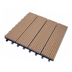 Wholesale wpc outdoor decking: High Quality Interlocking Outdoor Deck Tiles/Wpc DIY Floor/ Wood Plastic Composite Tiles Outdoor Wpc