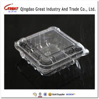 Mamufacturer Plastic Fruit Packing Box Container