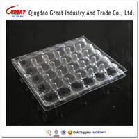 Whole Plastic Quail Egg Tray with 30 Holes 