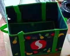 Wholesale toy manufacturer: Green Ecofriendly Non Woven Table Organizer Storage Box