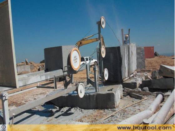 Sell Wire Saw Machine for Stone Block Squaring (DWSG-11A-6P)