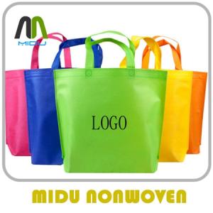 Wholesale Shopping Bags: Promotional Polypropylene Nonwoven Shopping Bags PP Non Woven Eco Bag