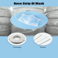 Sell 5MM PE Plastic Nose Wire Double Iron Core Nose Bridge Bar Wire/Band/Strips 