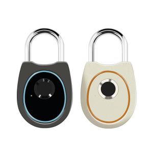 Wholesale usb key: Smart Digital Biometric Finger Print Padlock Safe Lock for Gym Locker