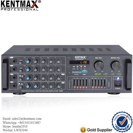 120W 2 Channels Karaoke Mixing Power Amplifier(id9301075). Buy China