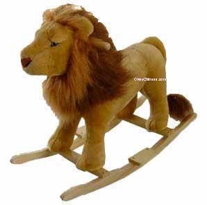 rocking lion toy