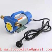 AC 220V Portable Diesel Oil Transfer Pump - Electric Fuel Dispenser Pump for Mini/Mobile Gas Filling
