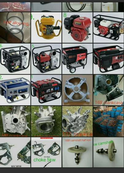 Sell ET950 gasoline generator spare parts