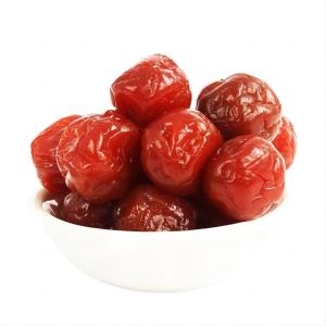 Wholesale plums: 138G Ciruela Fresh Dry Sour Slimming Snack Dried Beauty Detox Black Cherries Fruit Plum