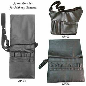 Wholesale makeup brush pouch: Apron Pouch, Brush Pouch, Brush Case, Brush Bag