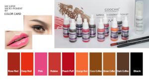 Wholesale color pigment powder: Goochie Cosmetics 15ml Plant Tattoo Ink/Pigment