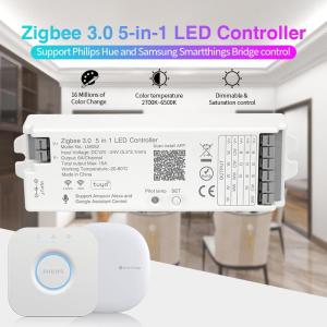 Wholesale wireless gateway: 5 in 1 Milti Function APP Mobile Phone Control Tuya Controller for LED Strips