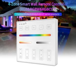 Wholesale control panel: 2.4G RGB RGBW RGBCCT European Standard 86 Panel Remote Control