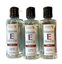 Wholesale skin care oil: Quality Choice New Original Vitamin E Skin Oil Blend 4oz 1500 I.U. Personal Care 3 Pack