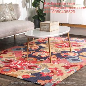 Wholesale indian cotton.: Hot Design Hand Tufted New Zealand Wool Area Rugs - Hand Tufted Carpet/Rug, Wool Hand Tufted Rug