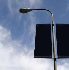 Wholesale message sign: LED Intelligent Light Pole Display