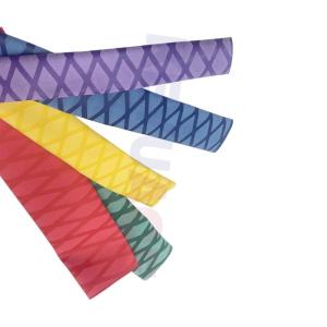 Wholesale wall wraps: HW-X Heat Shrink Tubing Intersecting  Non-Slip Plastic Textured Heat Shrink Sleeeve Product