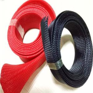 Wholesale pipes in high quality: Red Color Environmental Protection PPS Monofilament Closed Braided Sleeve