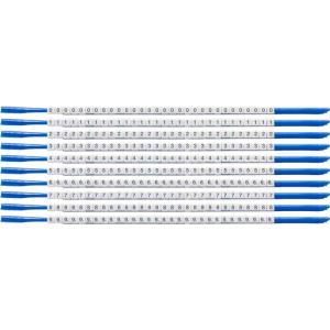 Wholesale numbering: N Style POM Environmental Protection Material  Cable Number or Letter  Marker Sleeves