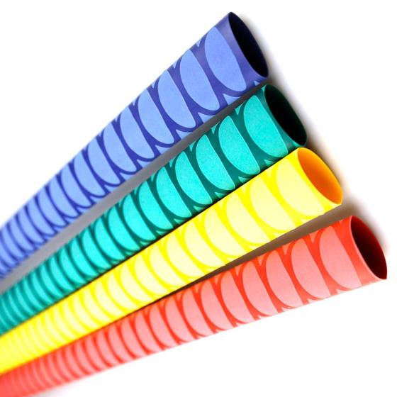  Special Texture Pattern Heat Shrink Tube for Fishing Rod Handle Grip  Non-slip Waterproof Protector