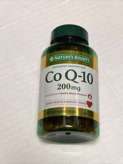 Natures Bounty Co Q10 200 Mg Dietary Supplement 80 Softgels Newid11738581 Buy United States 3750