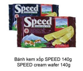 Wholesale chocolate box: Speed Cream Wafer 140g