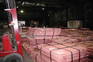 Wholesale pallets: Copper Cathodes
