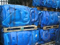 HDPE Milk Bottle Scraps in Bales / HDPE Natural Bottles Scraps