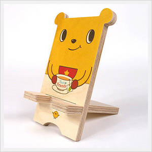 Wholesale phone: Animal Character Mobile Phone Wood Cradle