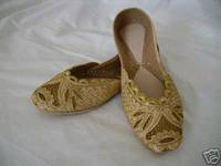 Sell Indian Beaded Ladies Shoes Sandal Leather Slipper