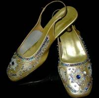Beade Sandals Shoes Khussa Mojari Mules Ladies Shoes
