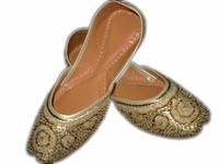 Indian Beaded Sandals Ladies Dress Shoes Mules Khussa