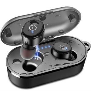 Wholesale casings: TOZO T10 Bluetooth 5.0 Wireless Earbuds with Wireless Charging Case