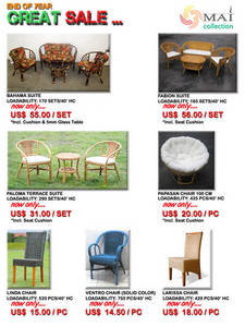 Wholesale Bamboo, Rattan & Wicker Furniture: Rattan Furniture Promo