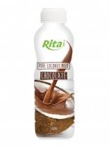 Wholesale coconut chocolates: 500ml PP Bottle Pure Coconut Milk with Chocolate