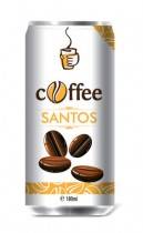 Wholesale vietnam coffee distributors: Santos Coffee 180ml From RITA Beverage Conpany Export