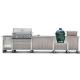 Full Stainless Steel Modular Kitchen Cabinets BBQ Pizza Oven