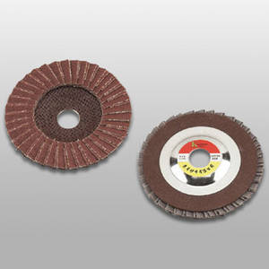 Wholesale pack.: AFD-A/O Double Flaps Disc(Fiber Backing)