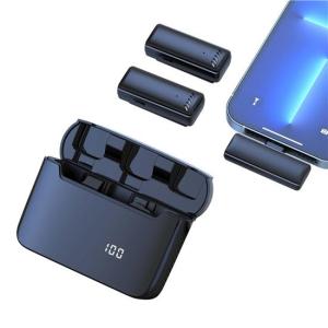 Wholesale wireless microphone: Popular Digital Wireless Microphone Lavalier with 20 Meters Transmission Distance