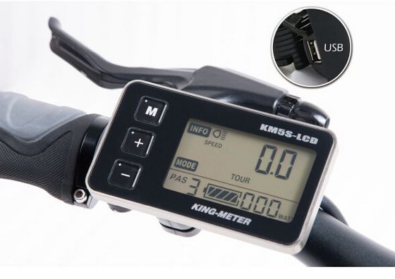 King Meter Telefunken RC 657 XC LCD Display Tacho E-Bike