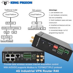 Wholesale wireless router: R40 Industrial Wireless Wifi Openvpn Router Iot Gateway with I/O