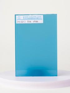 Wholesale laminated glass: 6.38 Blue White Laminated Glass
