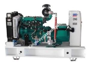 Wholesale gas generator: Water Cooled Silent Natural Gas Generator Set Cummins 400kw Generator