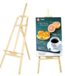 Wholesale art canvas: Wooden Easel Stand Angle and Height Adjustment for Canvas Display