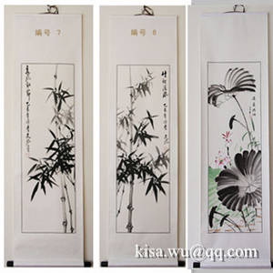 Wholesale Painting & Calligraphy: Calligraphy&Hand Painted Scroll (Authentic Work)
