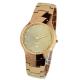 Sell 3 ATM Waterproof Tungsten Wrist Watches, Rose Gold Quartz Watches Men Size