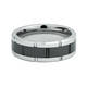 Sell Fashional Ceramic Inlay Tungsten Carbide Ring Combined Ring