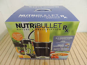 NutriBullet Rx N17-1001 Blender, Black